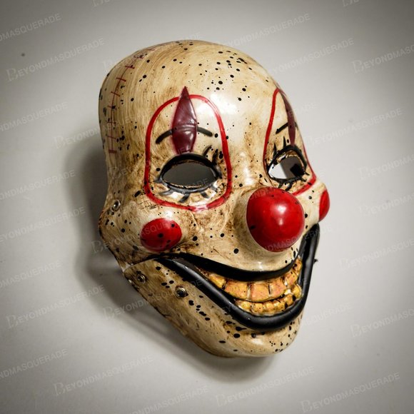 Halloween Scary Horns Devil Full Face Costume Mask - Picture 3 of 3